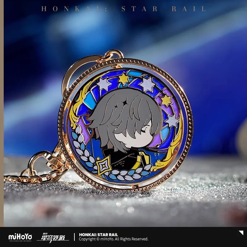 

Game Honkai Star Rail Official Genuine Product Star Rail LAND Stelle Theme Double Sided Hanging Accessory Christmas 3D DIY Gifts