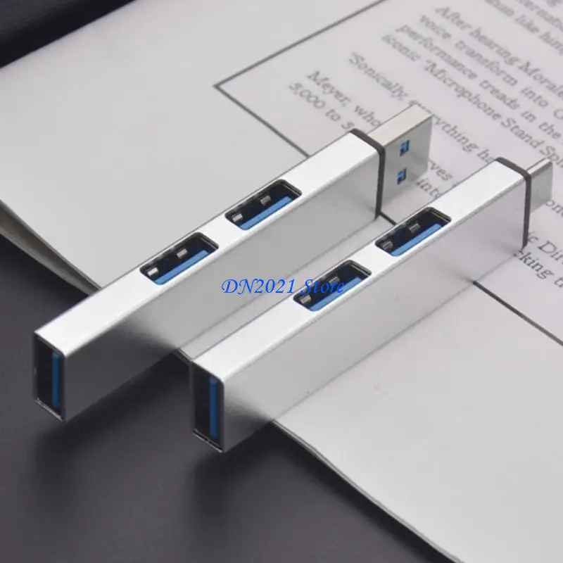 F3KE Multiport USB Splitter USB3.0 Hub Multi USB Port Expander for Power Supplies