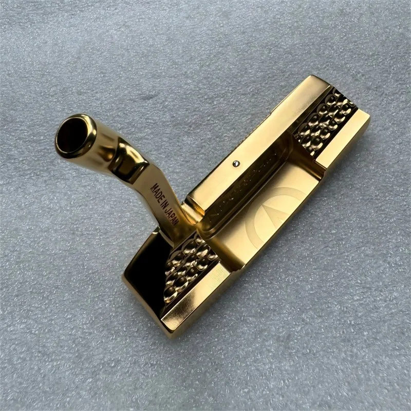 NDORPHIN HAND MADE Inno V#01 carbon steel CNC golf putter head with JAPAN PATENT 24K GOLD PLATE