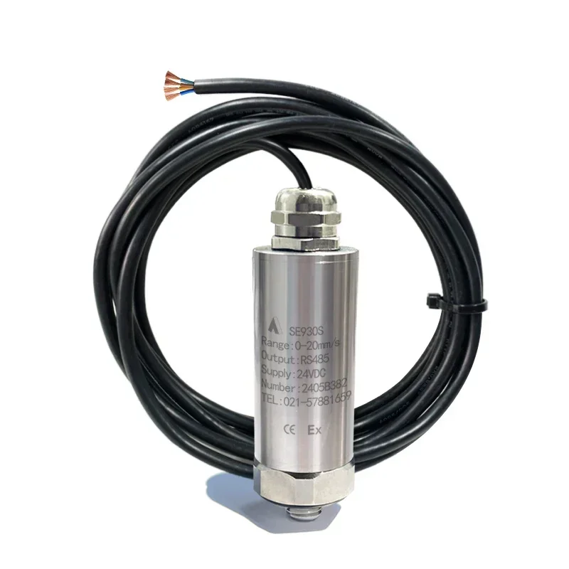 Wholesale 0-20mm/s Ip67 Vibration Transmitter Manufactory With Rs485 Industrial Turbine Vibration Monitoring Sensor