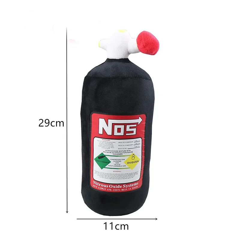 Für Alle Automarken NOS-Flaschen-Stil Auto-Kopfstützen-Nackenkissen Plüschkissen Geschenk Auto-Dekoration Styling-Zubehör – Detail 6