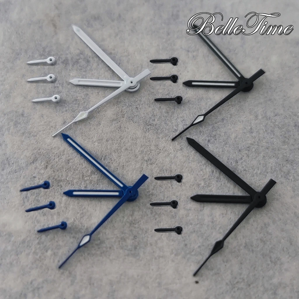 Black/Black Grey/White/Blue For VK63 VK64 Watch Hands Accessories Quartz Movement Hands High Quality Green Luminous﻿