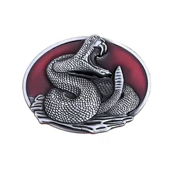 Rattlesnake belt buckle Western style