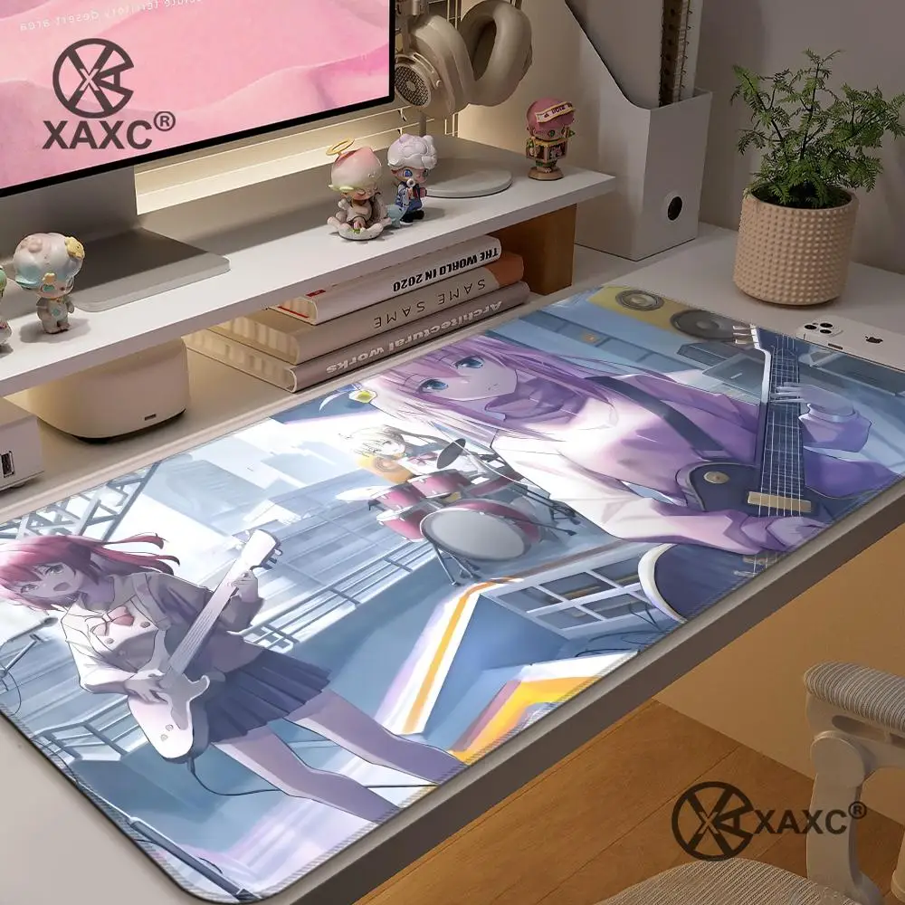 Mouse Pad B-Bocchi The Rock! Sexy Girl Mouse Pad Large Gaming Mouse Pad  Thickened Computer Keyboard Table Desk Mat XAXC