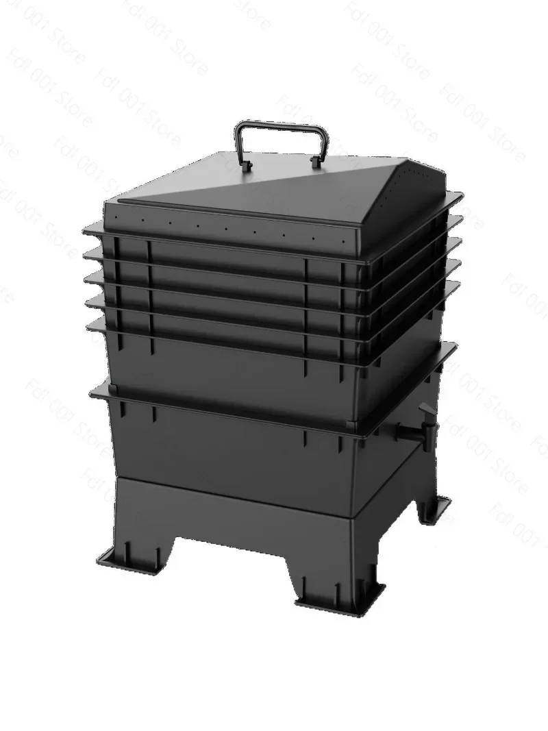 Outdoor Compost Bin Household Kitchen Waste Leaf Composting Garden Courtyard Organic Waste Disposal Eco-Friendly  Compost Box