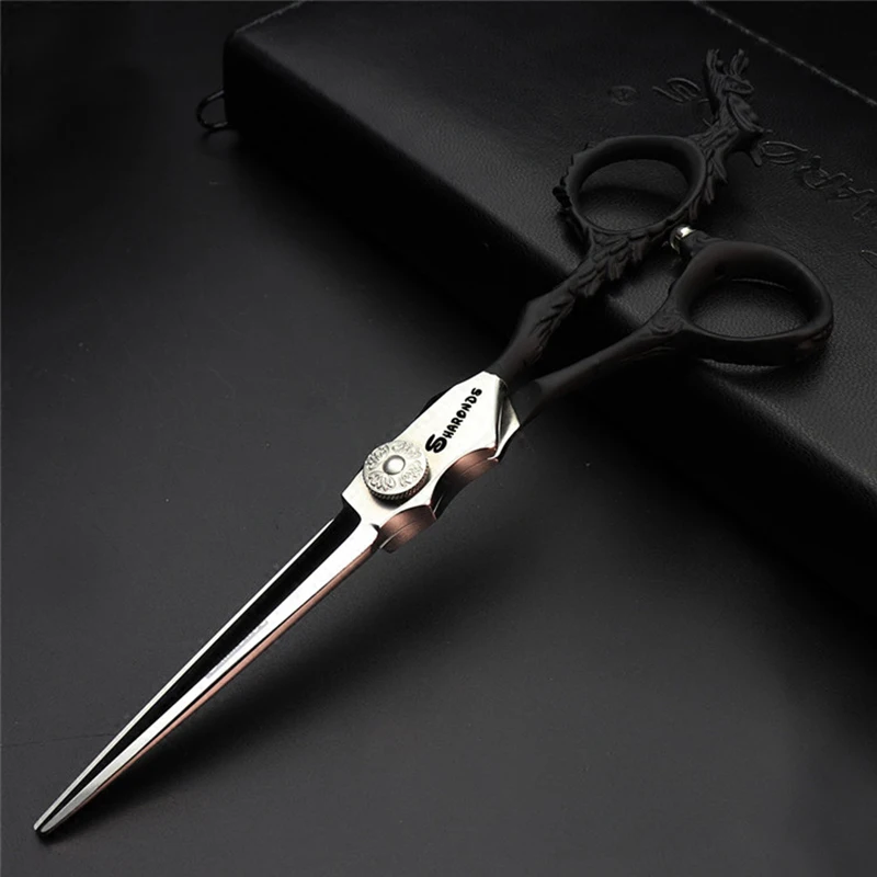 Genuine New Hairdressing Scissors Professional 6 Inch Barbershop Scissors Hair Stylist Special Scissors Flat Teeth Scissors