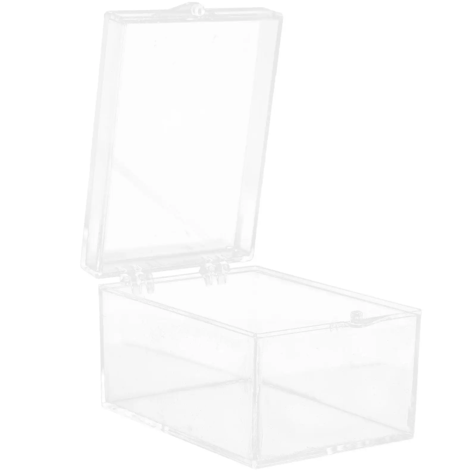 Mini Mineral Specimen Display Case Portable Storage Box for Crystals Gems Jewelry and Small Collectibles