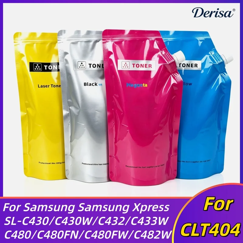 300g/bag CLT-K404S Color Toner Powder for Samsung C430 C430W C432 C433W C43X C48X C480 480FN 480FW 480W C482W C483