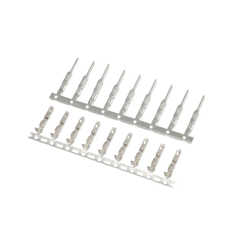 【100PCS】Dupont Male and Female Pins Connector Crimping Terminal Kit fit for 2.54mm Connector Housing Jumper Wire Cable DIY Kit