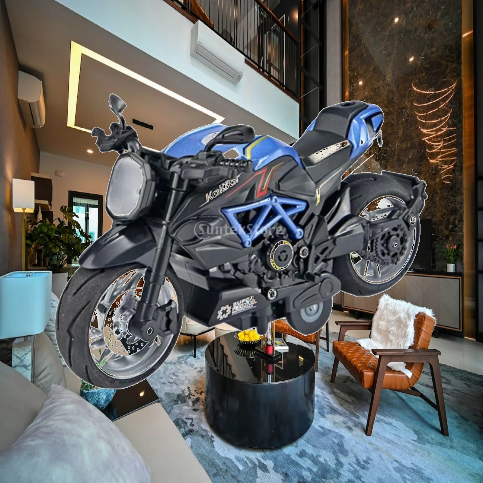 

Motorcycle Model Kids Toys Pull Back Motorbike Toy for Teens Kids Children