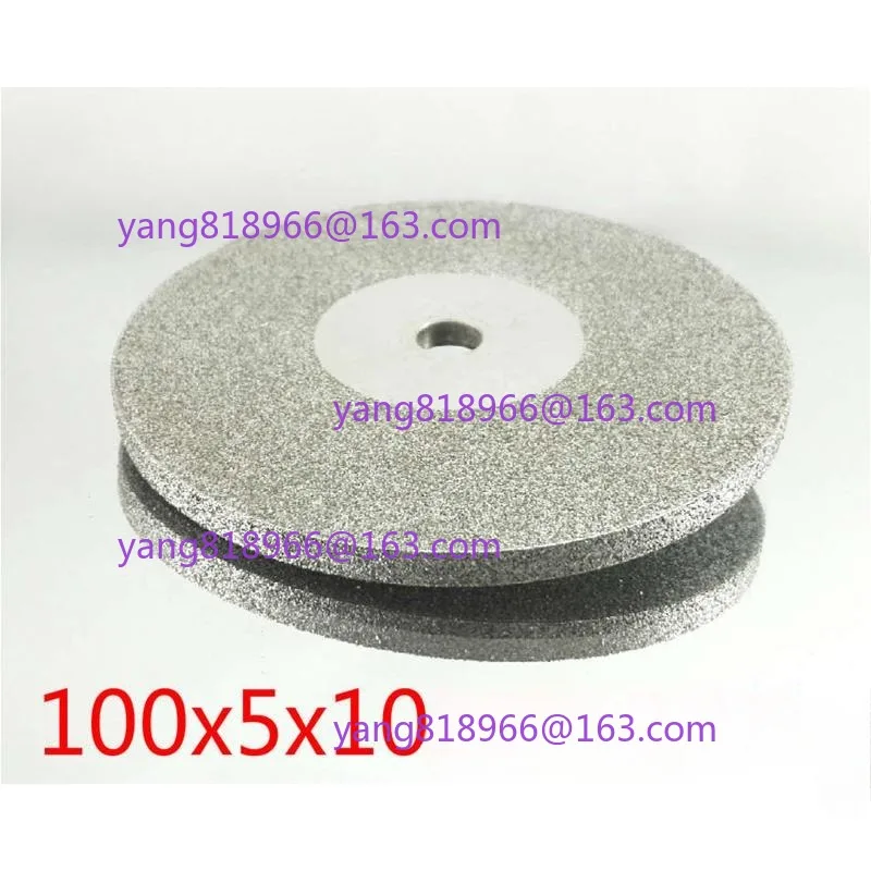 Double Sided Diamond Disk Lapidary Diamond Grinding Disc Wheel 100mm 4 Inch x10mm Ceramic Gemstone Alloy Rotary Abrasive Tools