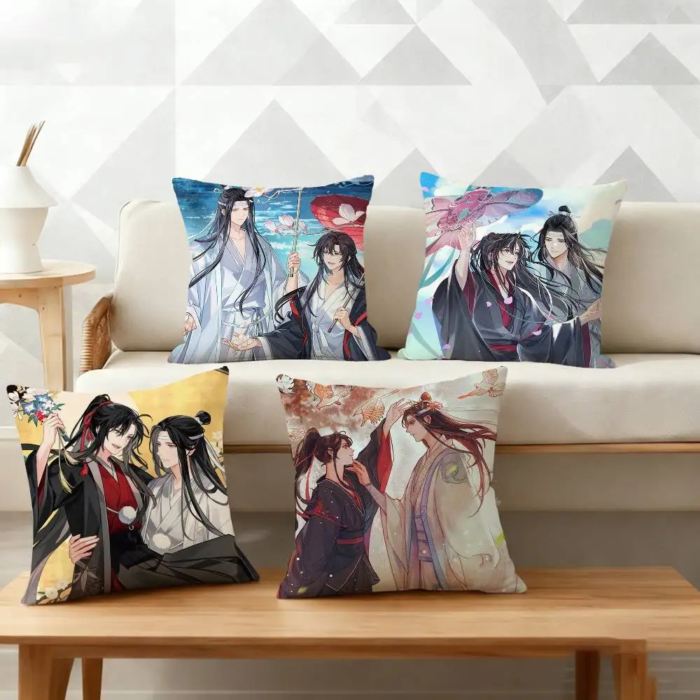 

The Fantasy Mo Dao Zu Shi Pillow Case Pattern Printed Pillowcase For Living Room Sofa Cushion Cover