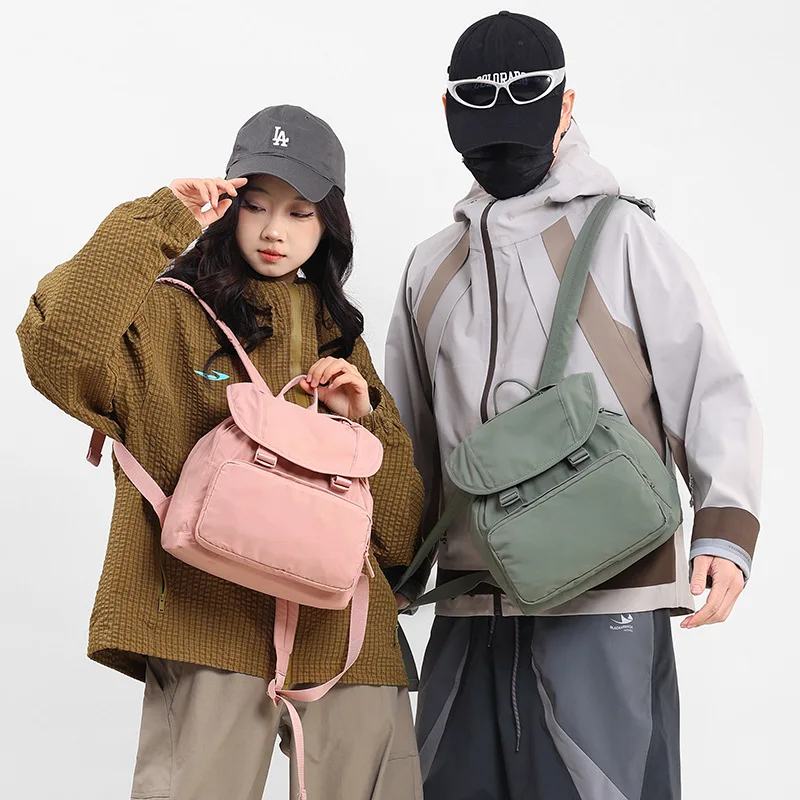 2026 New Arrival Minimalist Casual Backpack For Women Men 12 Inch Laptop Compatible Multicolor Fashion Versatile Lightweight Sma