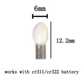 white S no battery