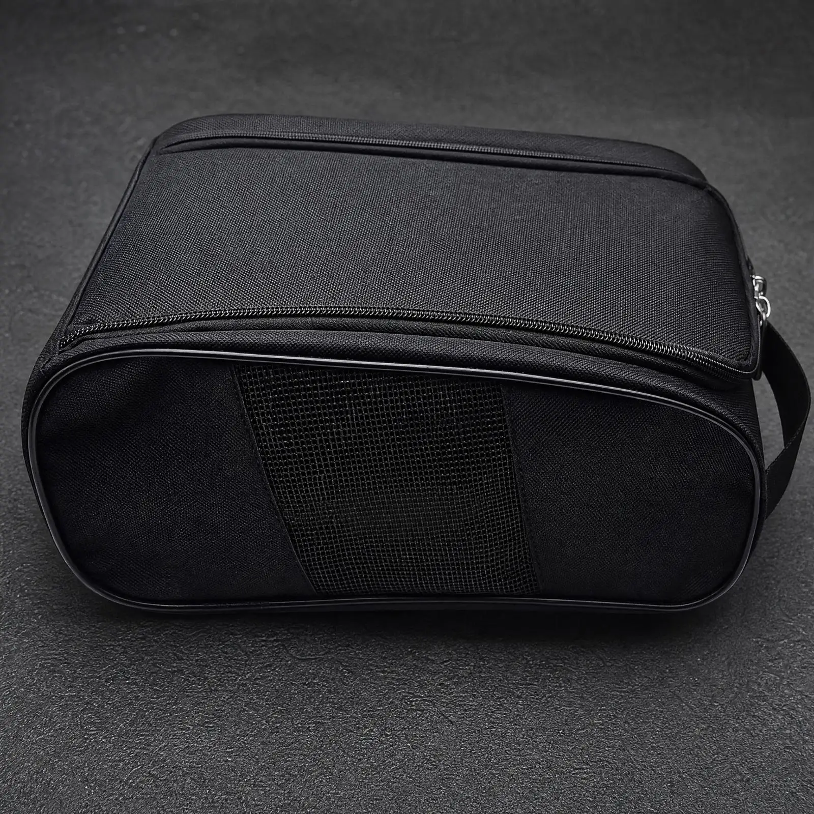 Lightweight Golf Shoe Bag with Mesh Ventilation Panels for Men Women Fits Golf Carts Trunks Storage Pouch