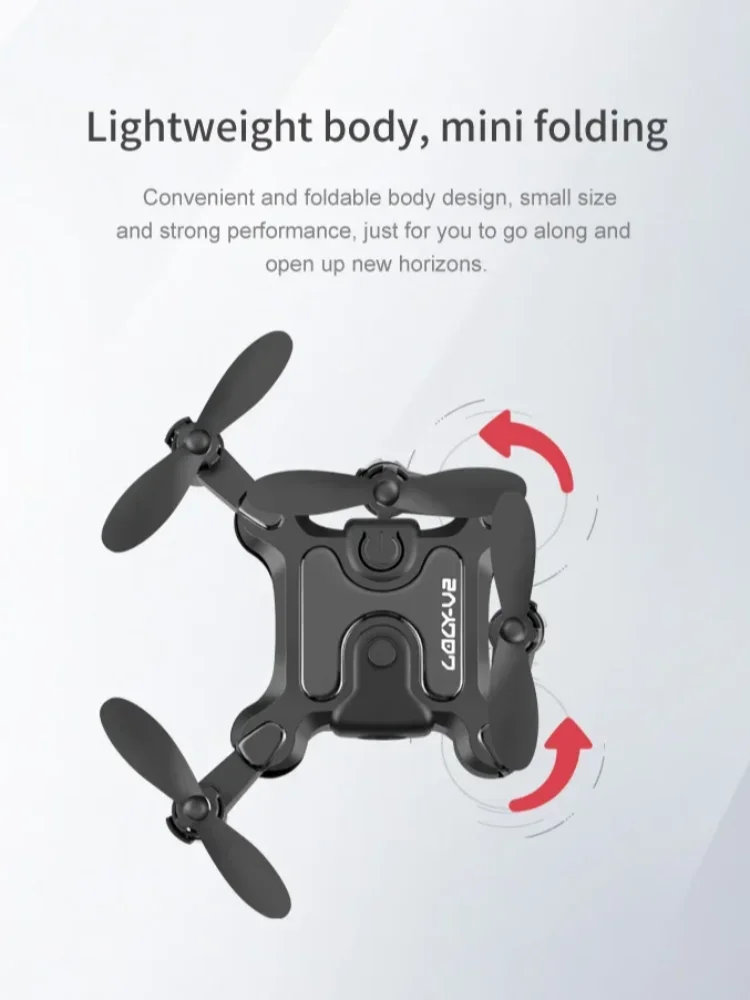 XIAOMI MIJIA V2 طائرة بدون طيار صغيرة المهنية HD كاميرا 5G واي فاي FPV ضغط الهواء الارتفاع عقد طوي كوادكوبتر RC الطائرة بدون طيار اللعب الطائرات بدون طيار
