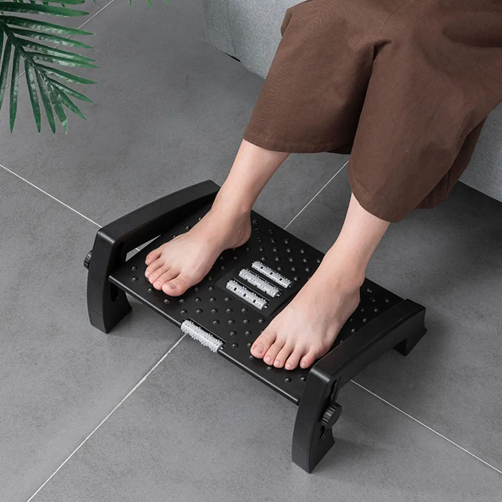 

Adjustable Pedicure Footboard Foot Support Stable Non-Slip Footstool Massage Manicure Footrest Home Salon Use Convenient