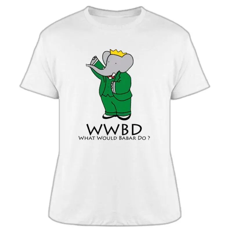 

Футболка WWJD What Would Babar Do