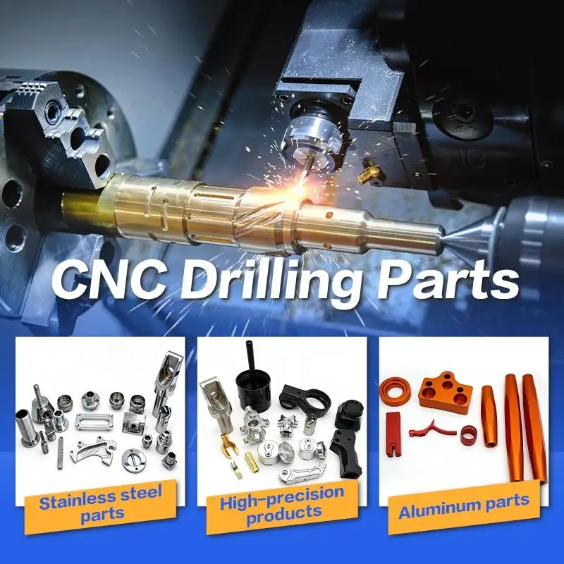 OEM Custom CNC Machining Services | Precision 5-Axis Turning & Milling Metal Parts | Anodized Aluminum ±0.005mm Tolerance MOQ 1