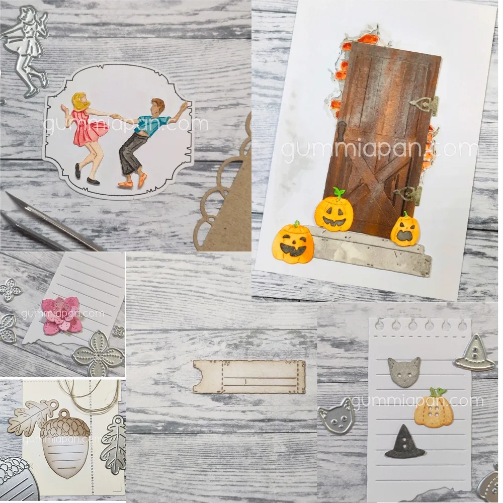 Halloween-Schädel 2025, neue Metall-Stanzformen für Sammelalbum, Tagebuch, Dekoration, Prägevorlage, DIY-Grußkarte, handgefertigt
