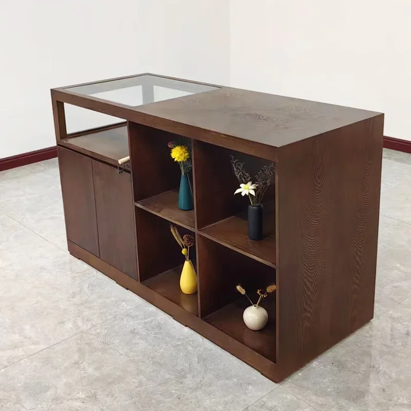 A Clothing Store Cashier Nakajima Display Table Locker Decoration Cabinet Ornament Booth
