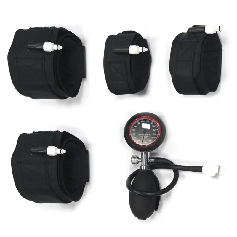 Hot Sale Blood Flow Restriction Cuffs Bfr Pump Training Therapy Occlusion Restriction Cuffs Dropshipping Hyper Recovery