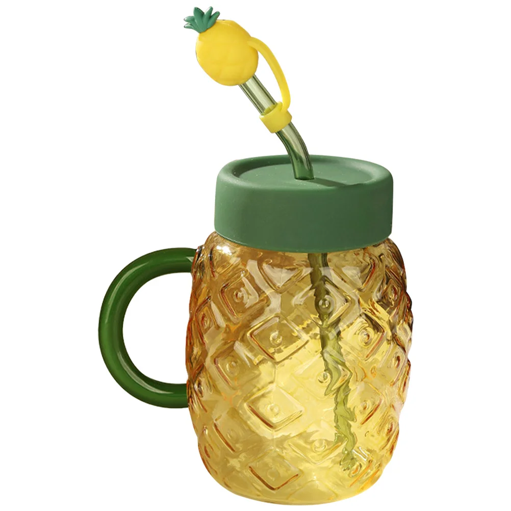 

Pineapple Cup Large Capacity Drinking Glass Tumbler Party Cocktail Cup Hawaii Themed Luau Barbecue Decor Practical