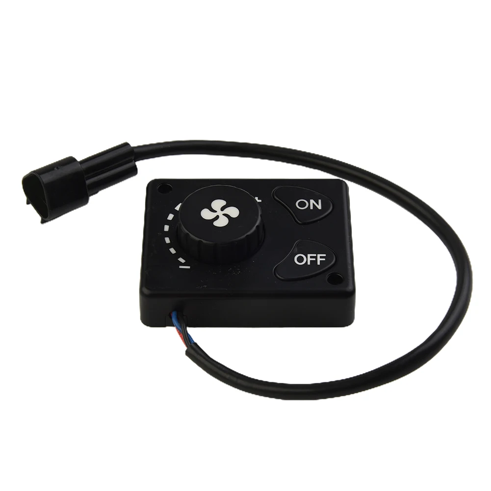 12/24V Parking Heater Control Knob Controller Switch Black For Car Truck Air Diesel Heater Parts Car Accessories