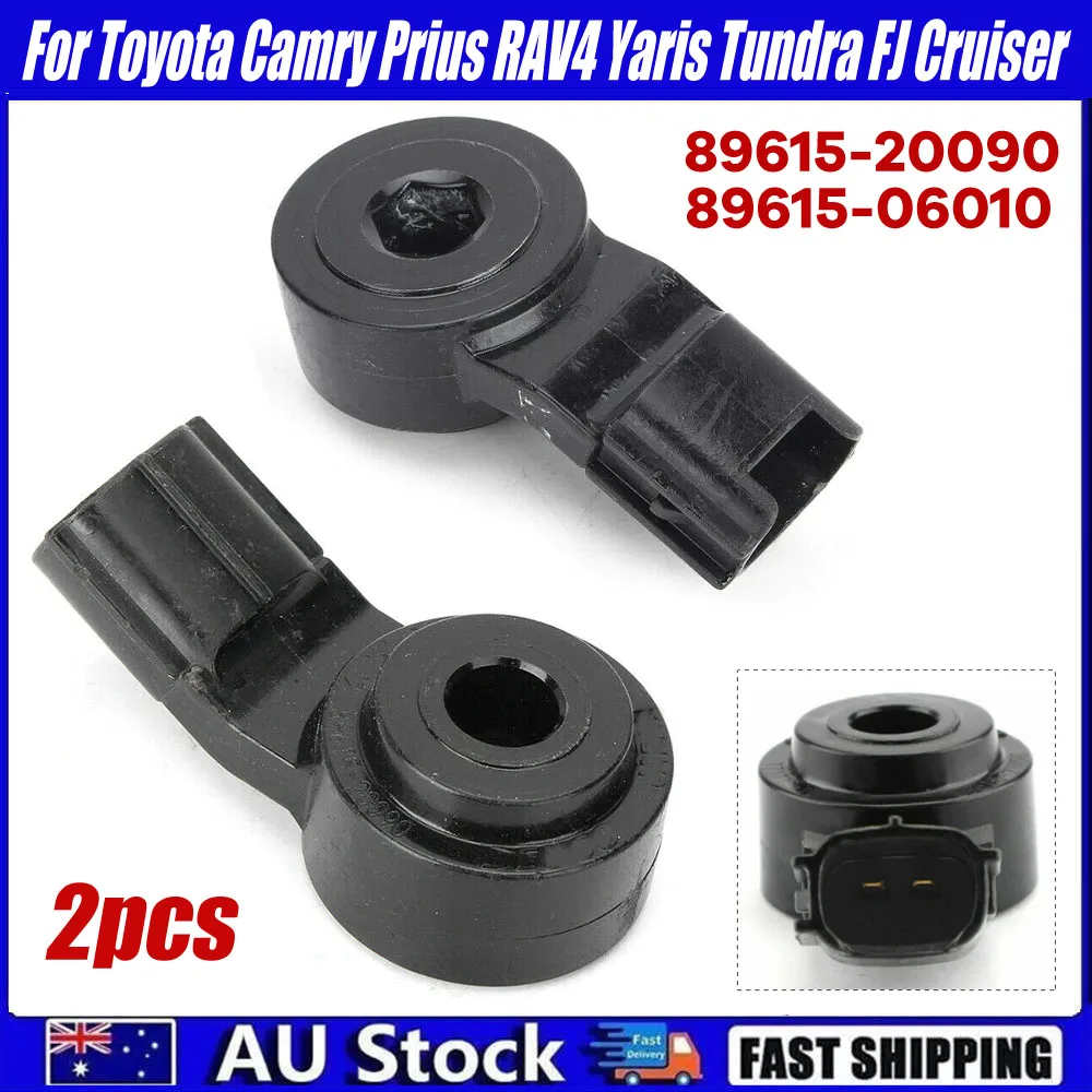 

2x датчик детонации 89615-20090 для Toyota Camry Prius RAV4 Yaris Tundra FJ Cruiser