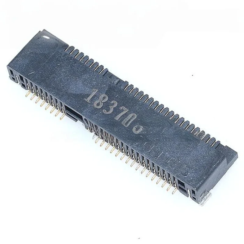 5PCS Mini PCIe Socket, Mini PCIe Receptacle, mSATA Connector, 52-Pin Slot Holder with Heights of 4.0H/5.2/5.6/8mm
