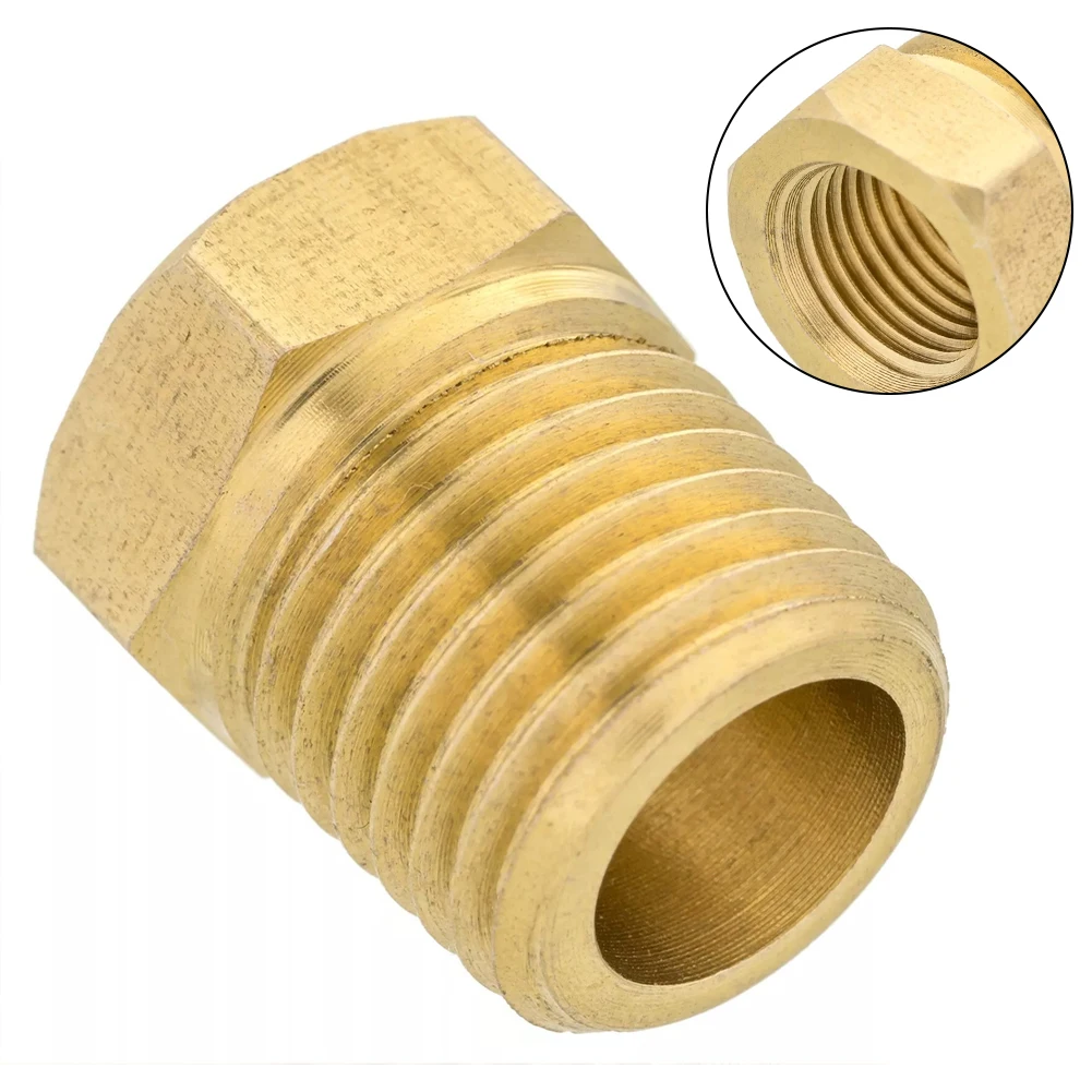 Adattatore riduttore per tubo compatto da 14 NPT maschio a 18 NPT femmina 1/4 NPT maschio a 1/8 NPT femmina Installazione semplice