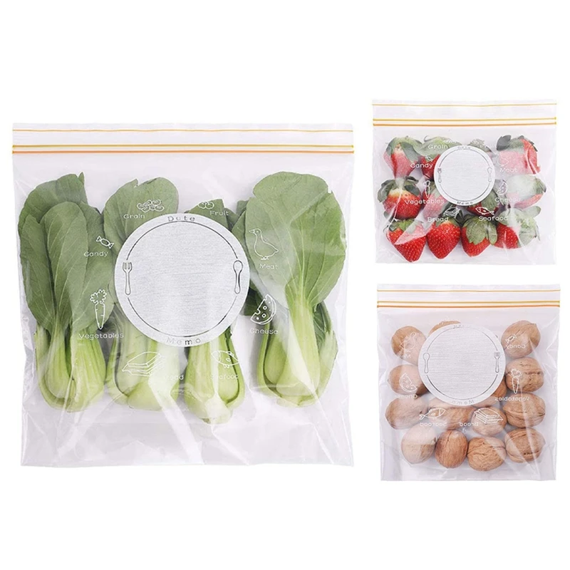 

Thickened Vegetable Sorting Bag Fruits Snack Self Sealing Bag Sealed Packing Bags Food Preservation Storage Bag