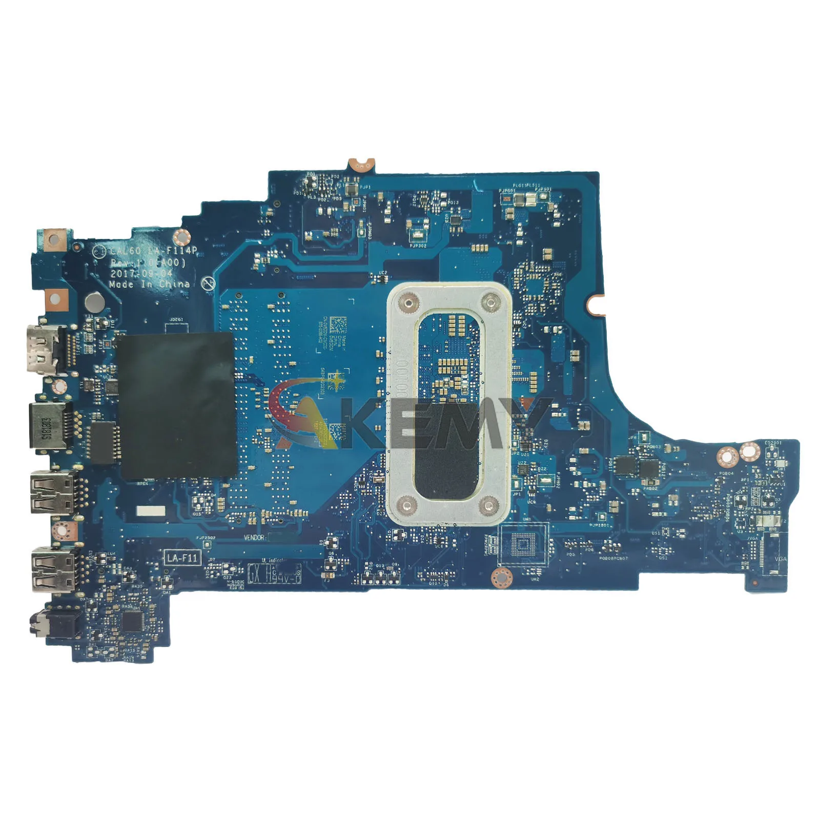 CAL60 LA-F114P Laptop Motherboard For DELL Inspiron 15 5570 17 5770 With I3 I5 I7 CPU CN-0V4K03 0V5DDM 0NM2C6 100% Fully Tested