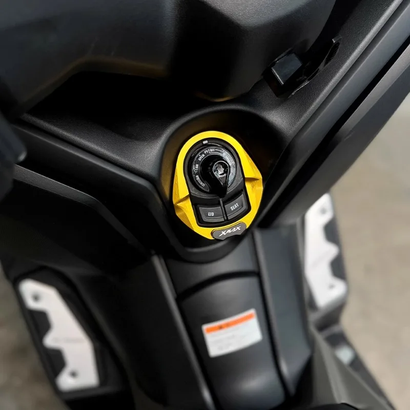 Parts for XMAX300 Instrument Frame XMAX300 Electric Door Lock Cover Protective Case Decorative Cover