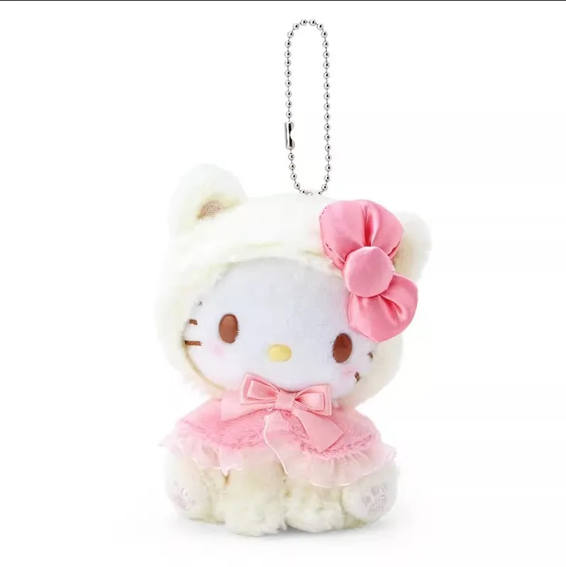 Sanrio Kawali Kuromi Hello Kitty My Melody Cinnamoroll Pillow Plush Toys Plushie Keychain Stuffed Doll for Kids gift