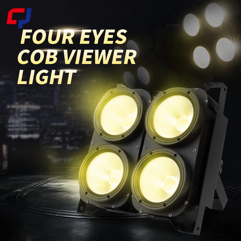 

LED 400W Blinder Light Cold White Warm White COB Par Light Dj Strobe DMX512 For DJ Theater 4 Eyes Audience Stage Lighting