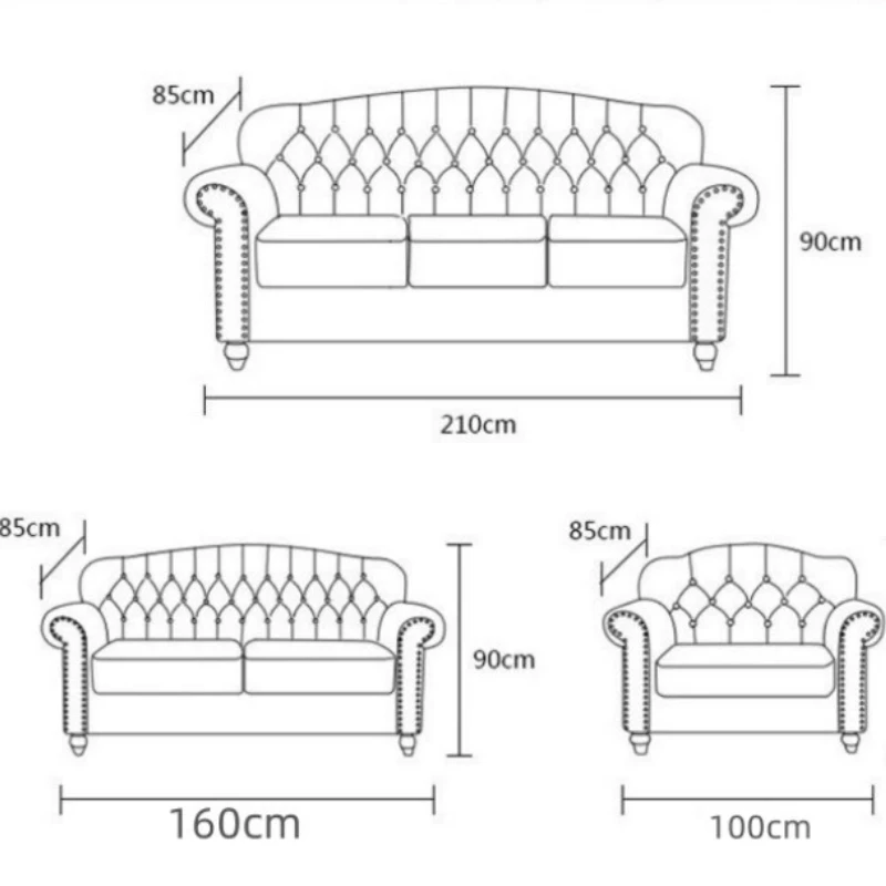 أرائك منزلية للإقامة المنزلية، أثاث بسيط لغرفة المعيشة، أرائك كسولة بسيطة، أثاث قماشي مريح Banken MHSF
