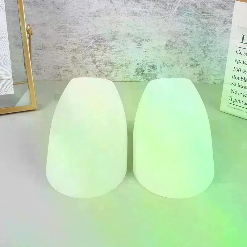 1Pcs Plastic Lamp Cover Simple Home Light Cover Chic Light Accessory White