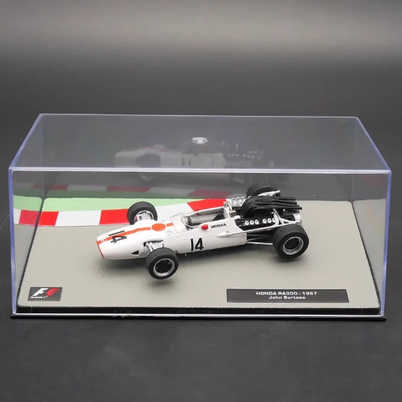 

IXO литой под давлением сплав масштаб 1/34, Honda RA300 1967, модель гоночного автомобиля F1, классический сувенир для взрослых, подарок для хобби и игрушки