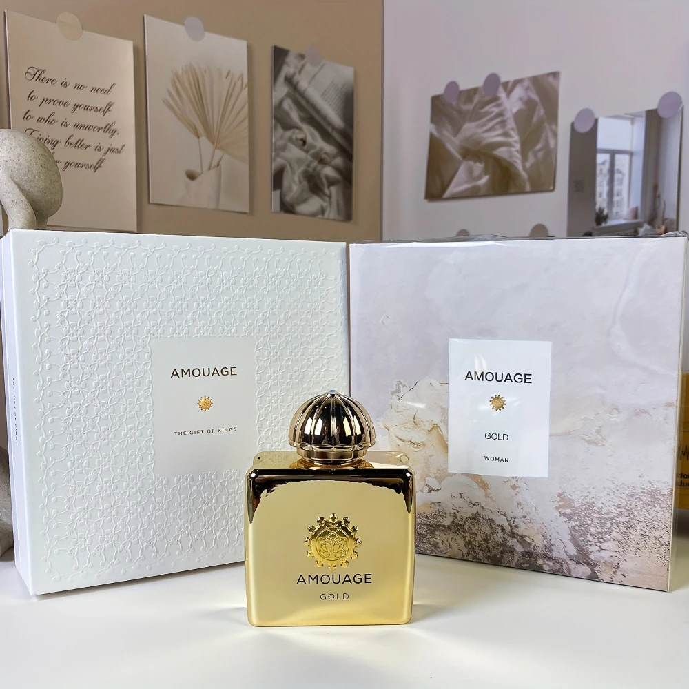 

Amouage Golden Eau De Cologne, Suitable for Everyone, Features an Enchanting Fragrance with a Refined Scent, Enduring Aroma, And