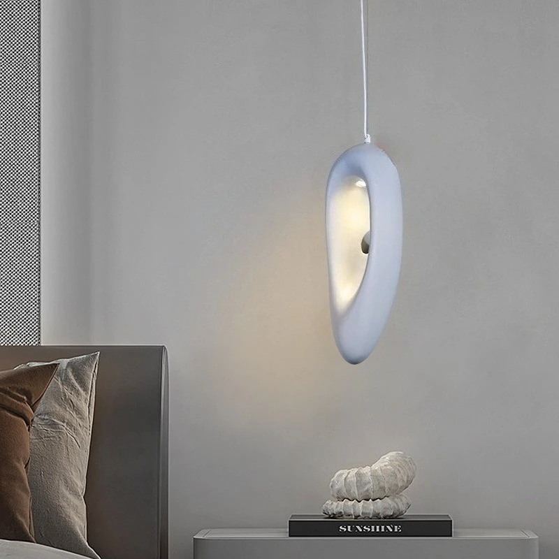 Japanese Wabi Sabi Style LED Chandelier Estaurant Homestay Bar Counter Hanging Lamps Simple and Creative Bedroom Pendant Light
