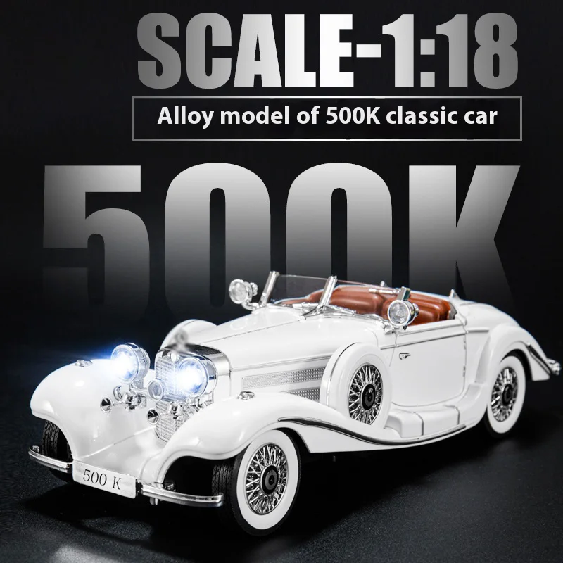 

1:18 ретро классическая модель автомобиля из сплава, имитация деталей интерьера, крутые световые и звуковые эффекты, изысканные настольные украшения