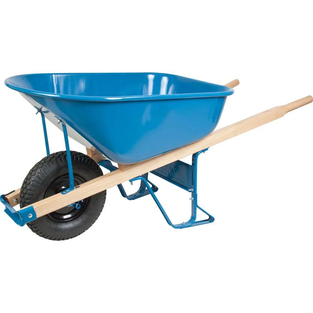 

Professional Steel Trolley with Wooden Handle