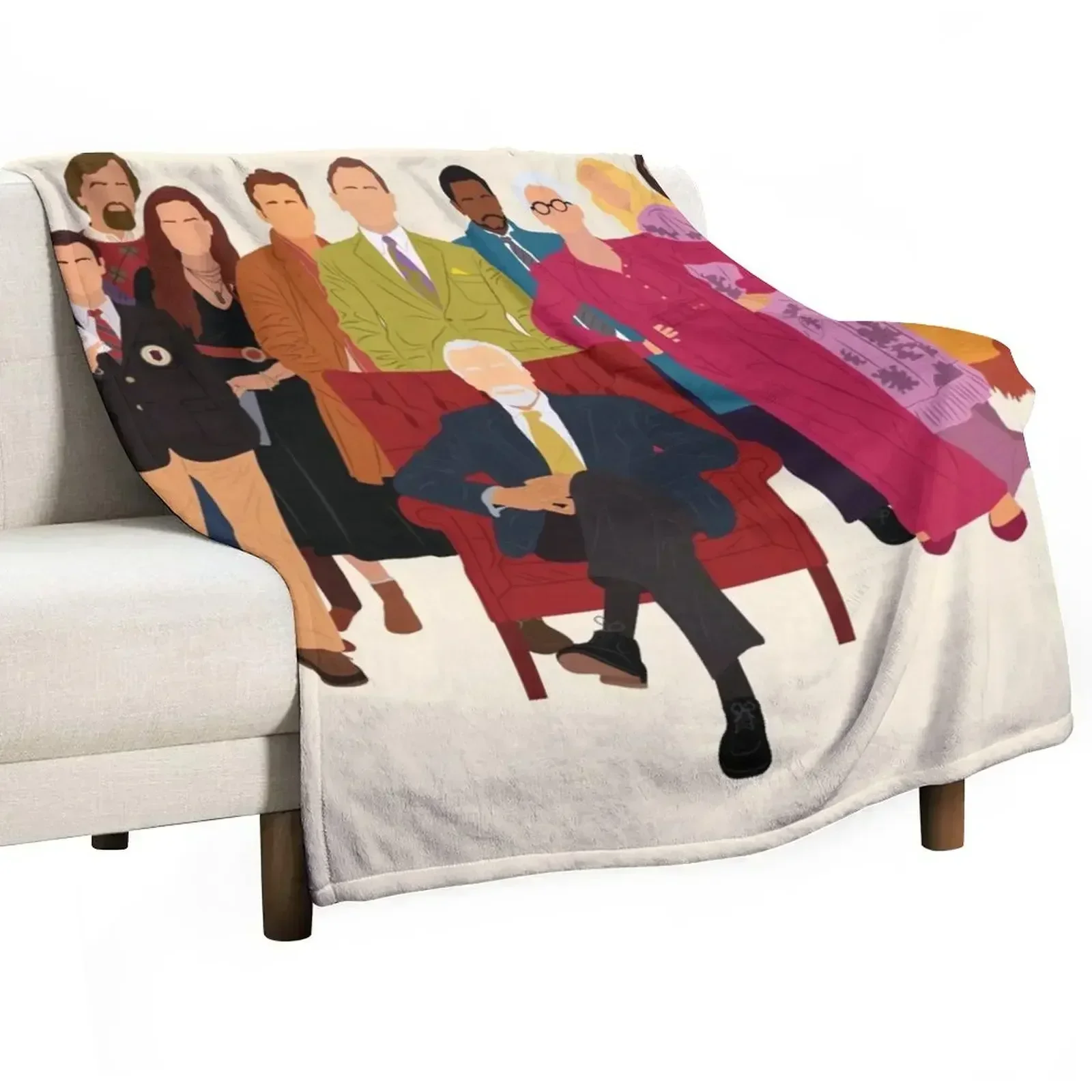 

Knives Out Throw Blanket Soft Beds Sofa cosplay anime Blankets