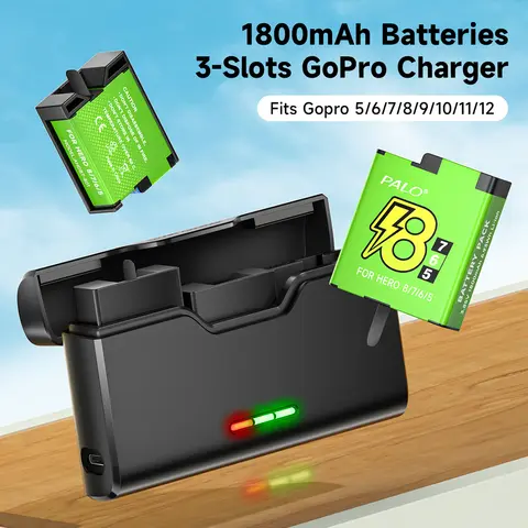 10 best sales GoPro 8-batteri - №7