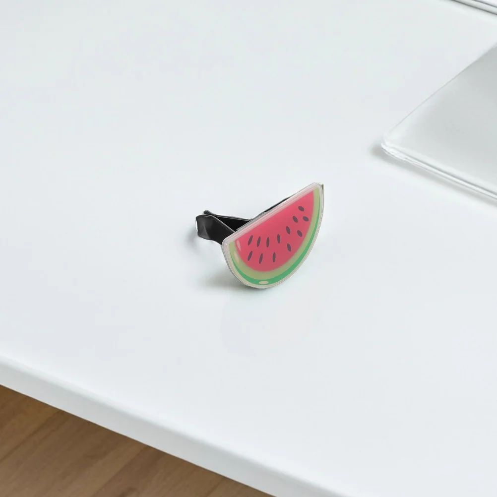

4Pcs Watermelon Car Air Freshener Clips Cute Vent Outlet Clip Decor Fragrance Diffuser Car Vent Clip Accessories