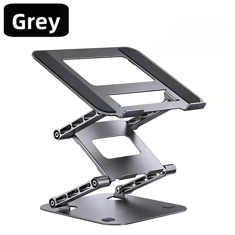 Heightening Heat Dissipation Carbon Steel Three Layer Laptop Tablet Stand 5