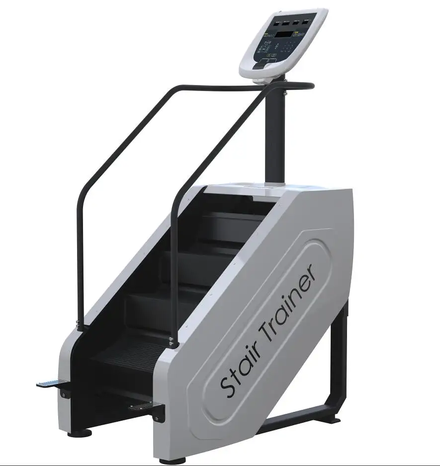 Factory Direct Supply Motorized Electric Exercise Stepmill Climbing Machine Fitness Commercial Use Stainless Steel Stair Trainer
