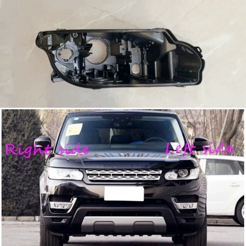 

База фары для Land Rover Range Rover Sport 2014 2015 2016 2017, дом фар автомобиля, задняя база, передняя авто фара, задний дом