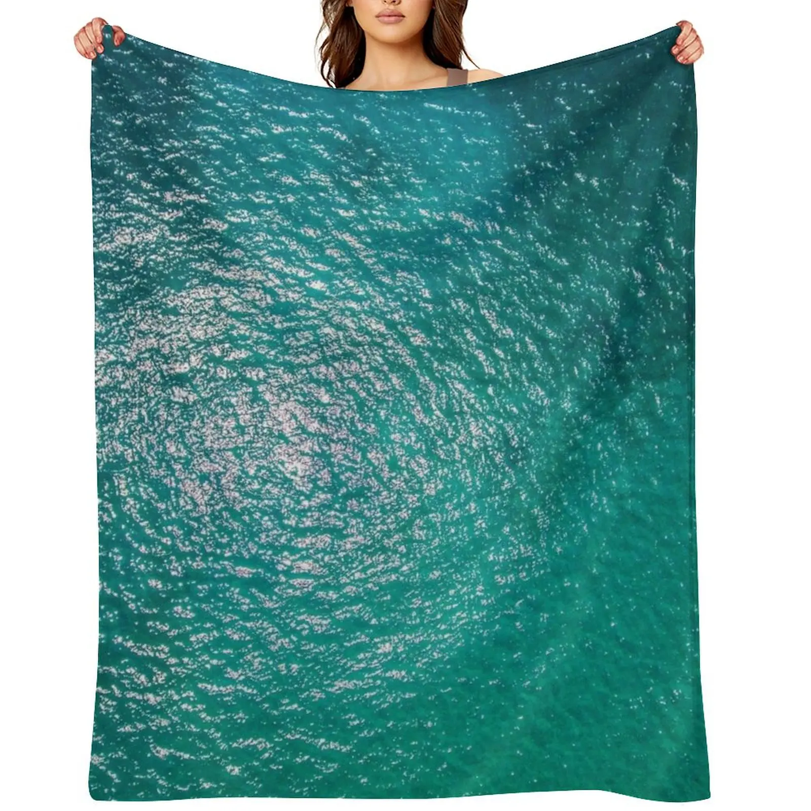 Open Ocean Battle Map for Naval Tabletop Games Miniature Map Throw Blanket Multi-Purpose bed plaid Hairys Camping Blankets